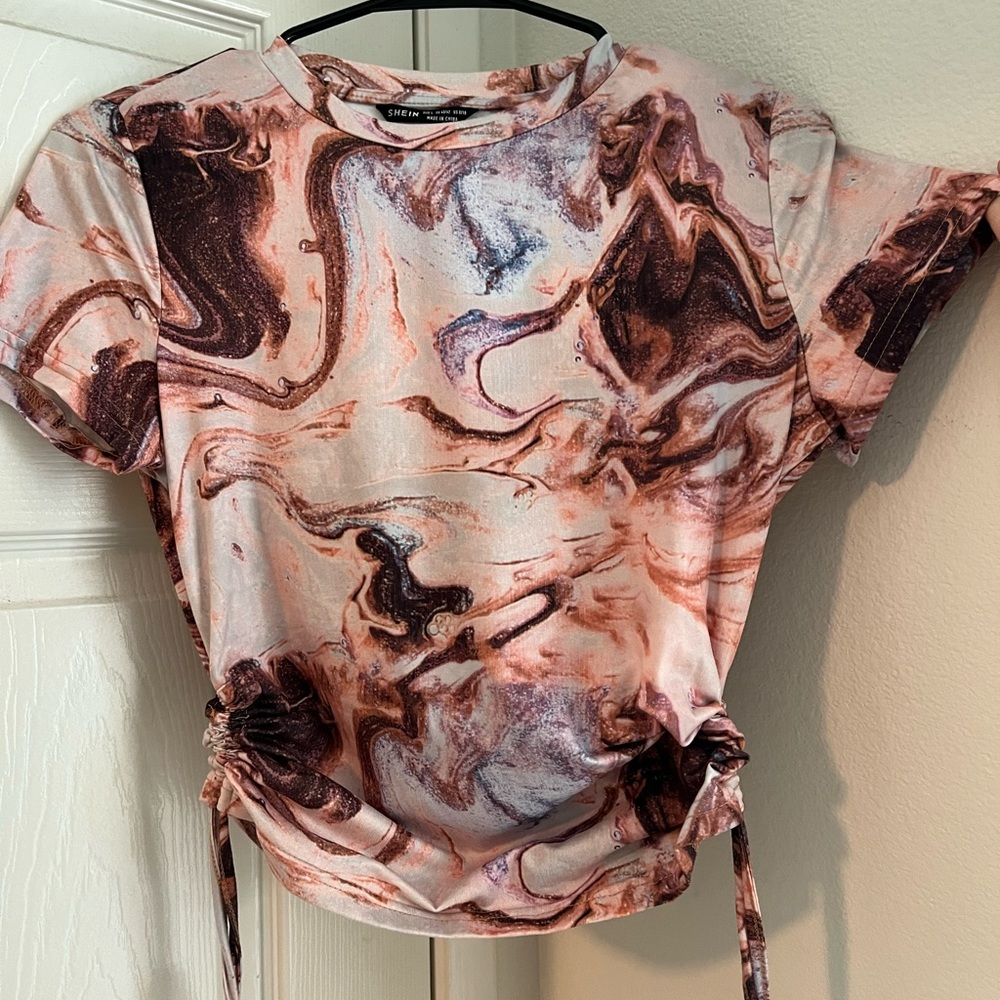 Colorful crop top